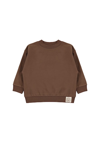 Civil Boys Basic 2-5 Yaş Sweatshirt - Kahverengi Koyu Kahve