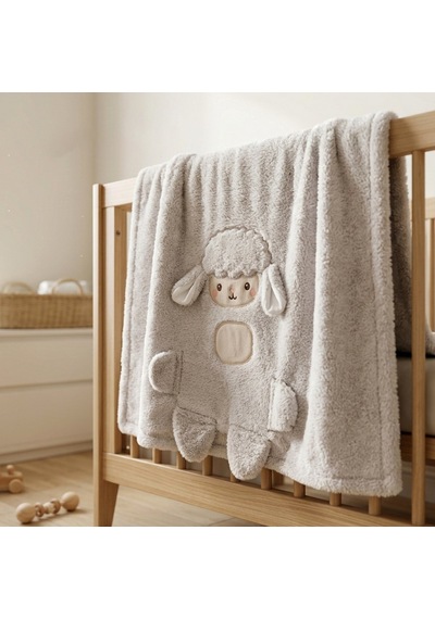 Sebi Bebe Bebek Welsoft Battaniye 1161 Bej