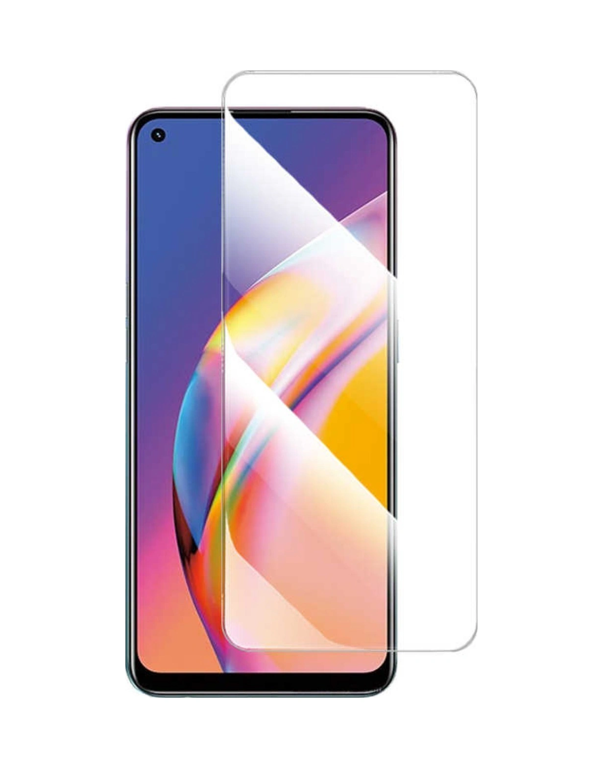Logis Oppo Reno 5 Lite 9d Mat Seramik Tam Kaplayan Ekran Koruyucu Cam