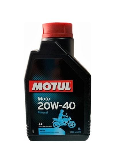 Motul 20W-40 4T Matosiklet Motor Yağı 1 L