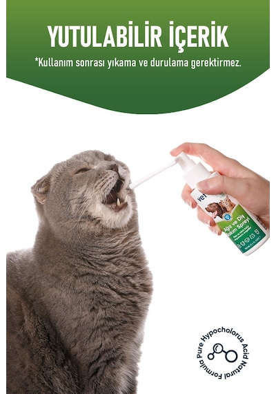 Veturel Köpek Pati TemizlemeTüy Bakım 300 ML + Ağız ve Diş Bakım Spreyi 100 ML