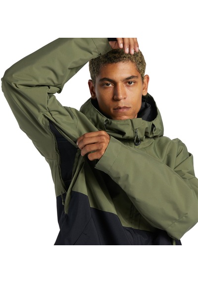 Dc Dc Basis Erkek Yeşil Snowboard Ceketi Gph0 Haki