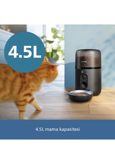 Tr 5000 Serisi Kameralı Akıllı Mama Kabı, Öğün Programlama, Kolay Temizlik, Taze Mama, Uygulama İle Bağlantı, 4