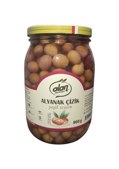 Alan Alyanak Çizik Yeşil Zeytin 321-350 900 G E