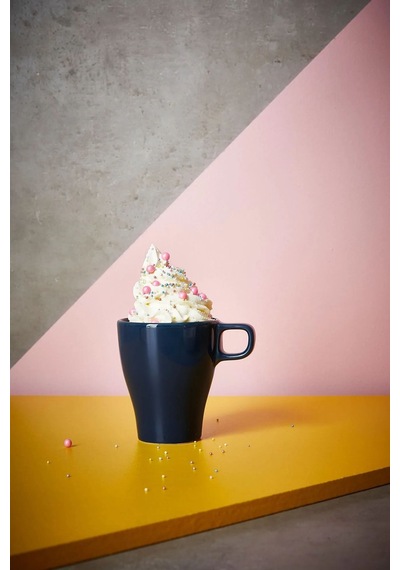 Ikea Färgrık Seramik Kupa 11 Cm 250 Ml Lacivert 1 Parça
