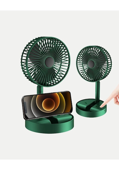 Taşınabilir Katlanabilir Mini Fan 3 Kademeli Şarj Edilebilir - Lisinya