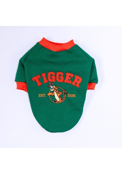 Yeşil Tigger Grove Köpek Sweatshirt Köpek Sweat Köpek Kıyafeti Kedi Kıyafeti