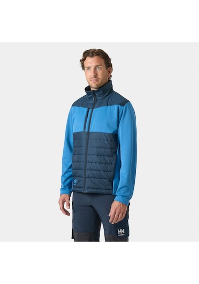 Oxford Hybrid Insulated Jacket - Navy/stone - M 595 Lacı Vert / Taş M Lacivert-taş