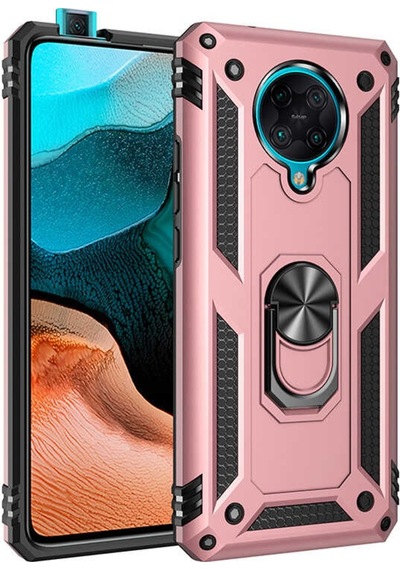 Xiaomi Poco F2 Pro Kilif Zirhli Standli Miknatisli Tank Kapak 393046777