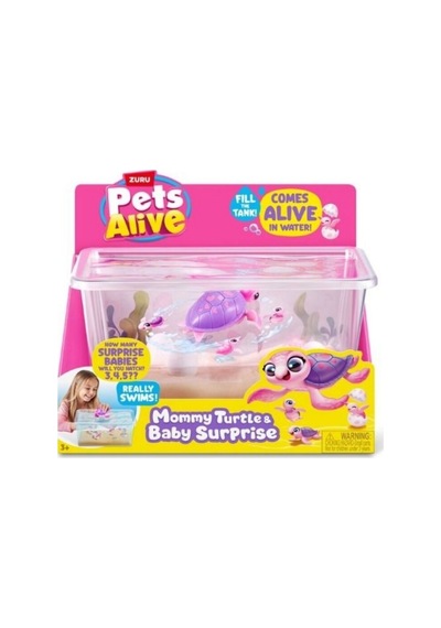 Pets Alive Yüzen Kaplumbağa Ailesi 9560 Pel16000 Diğer