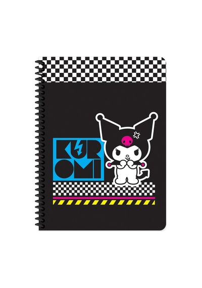 Kuromi 16,5 22,5 80 Yp Çiz Spr.karton Kapak Defter Çok Renkli