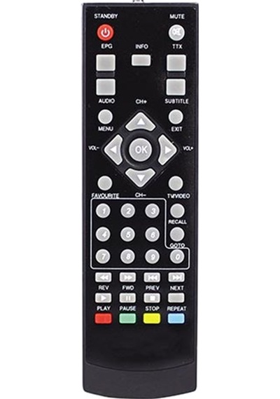 Mersat 13039 Full Hd Minibox Uydu Alıcı Kumandası