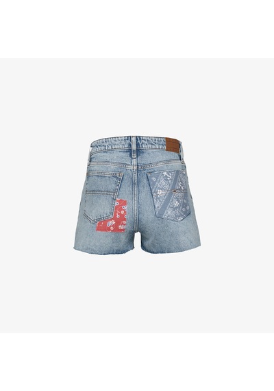 Tommy Hilfiger Hot Bi6114 Kadın Mavi Şortdw0dw20087