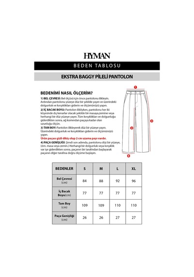 Erkek Pileli Ekstra Baggy Kalıp Kumaş Pantolon Antrasit