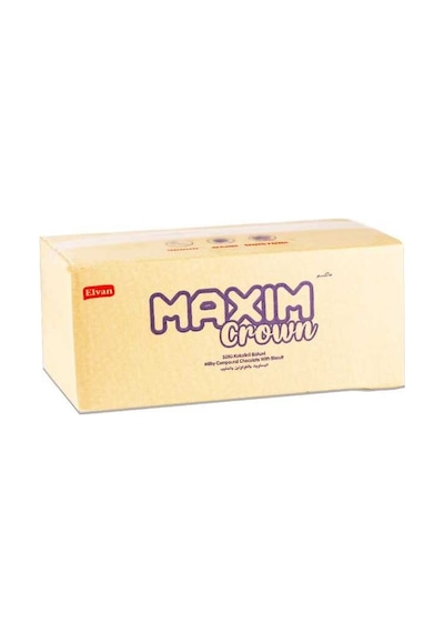 Maxim Crown Kakaolu Bisküvi 10 Gr. 24'lü 6 Paket (1 Koli)
