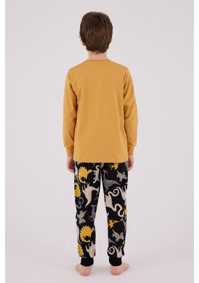 Rolypoly Erkek Çocuk Sarı Pijama Takımı 5274-48638 Sarı