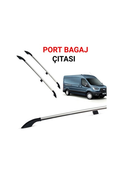 Transit Uzun Şase Portbagaj Tavan Çitası Gri 2017 2018 2019