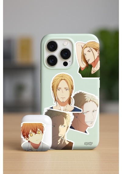 Given Anime Telefon Laptop Bullet Journal Yapışkanlı Folyo Sticker Paketi 25 Adet Çok Renkli