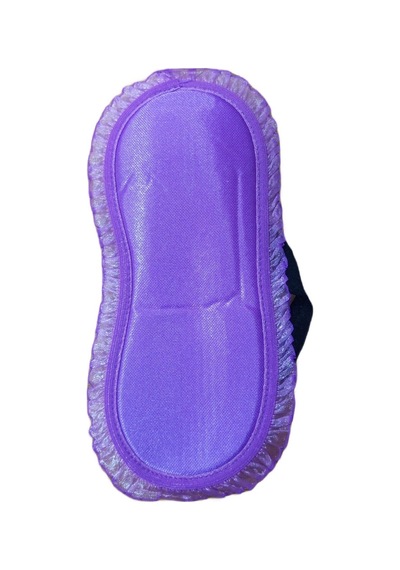 Pazarız Pembecin Uyku Göz Bandı Maskesi Işık Önleyici Gözlük Maske Bant Eye Mask Mor 1adet Mor