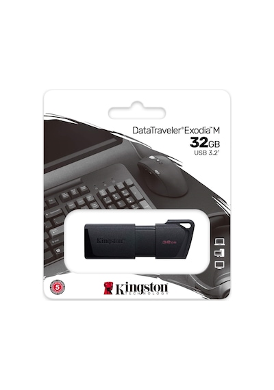 Kingston DataTraveler Exodia M DTXM/32GB 32 GB USB 3.2 Flash Bellek