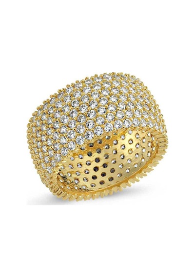 14 Ayar Altın Tamtur Yüzük 7 Sıra 7.10 Gram