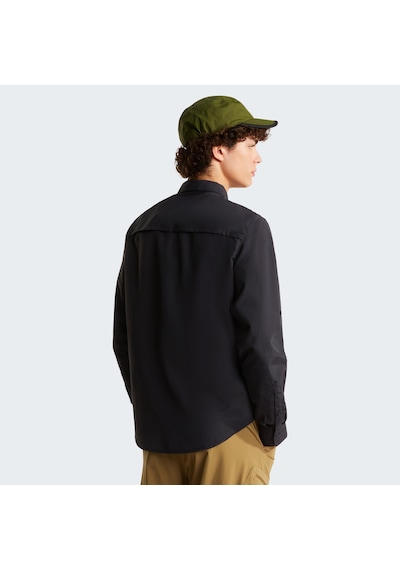 The North Face M Sequoıa Long Sleeve Shırt Black Çok Renkli