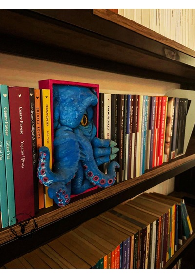 Cthulhu / Kitaplık Figürü / Kitap Tutucu / Kolleksiyon / Hediye / 21 Cm