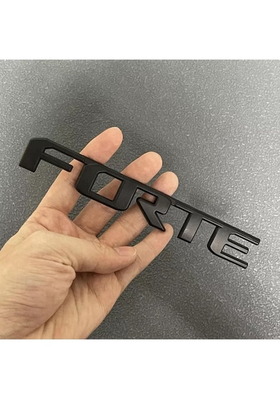 Forte Piano Black Bagaj Yazısı 3m 3d Abs Volkswagen Touareg
