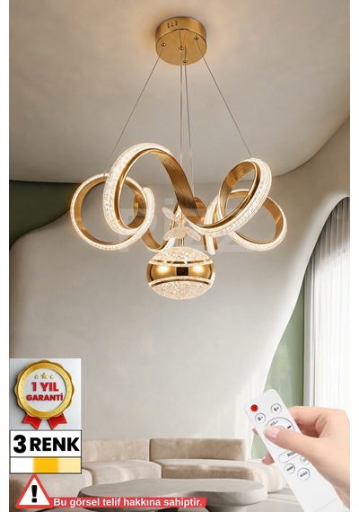 İthal Kasa Xl 3 Renk Kumandalı Led Avize Kıvrım Toplu Gold Kasa Ledli Salon & Oturma Odası Avizesi Altın - 874861909 Altın - 874861909 Altın İthal Kasa Xl 3 Renk Kumandalı Led Avize Kıvrım Toplu Gold Kasa Ledli Salon & Oturma Odası Avizesi Altın - 874861909 Altın - 874861909 Altın