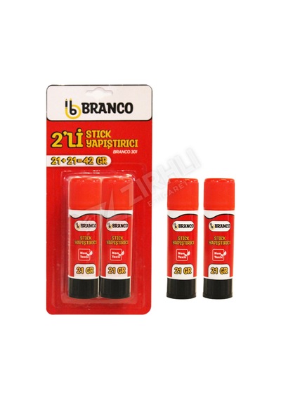 2 Adet Branco Stick Yapıştırıcı 21+21 Gr 2li Blister 301