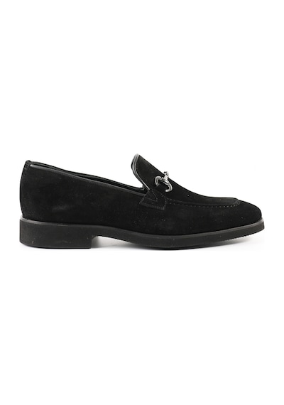Tuna Hakiki Deri Siyah Loafer Erkek Ayakkabı - 0161 Siyah