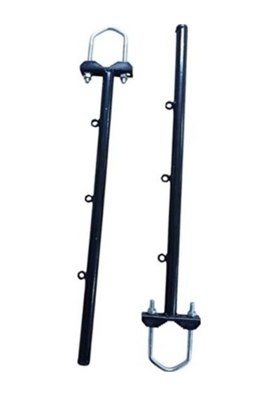 Balkon Çamaşır Askısı Metal Dayanıklı Kare Gümüş Gri