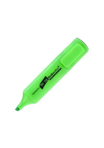 Scrikss Office Fosforlu Kalem Yeşil Sh712 Yeşil