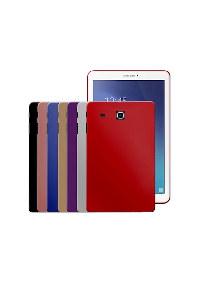 Samsung Uyumlu Galaxy Tab T560 Rubber Yıkanabilir Silikon Kılıf