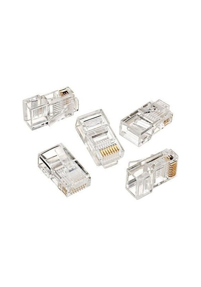 BiSıfır Rj45 Cat5 8p8c Konnektör jak (10 Adet)