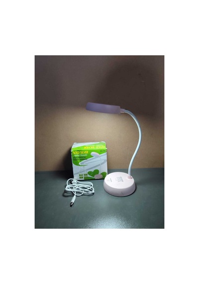 360 Masa Üstü Lamba Şarjlı Akrobat 3 Kademe Dokunmatik Çalışma Okuma Işığı Gece Lambası Soft Işık Pembe Pembe