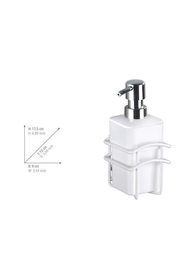 Wenko Classic Plus Sıvı Sabunluk, Yüksek Kaliteli Pas Korumalı Sıvı Sabunluk,