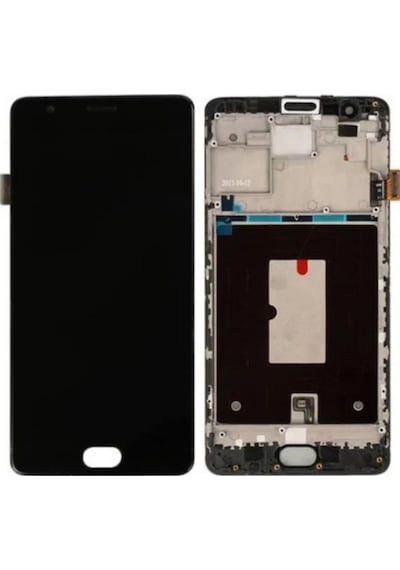 Oneplus 3t Uyumlu Çıtalı Lcd Ekran Dokunmatik