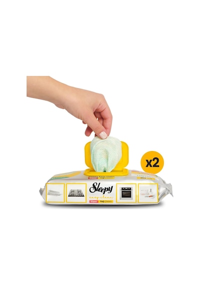 Easy Clean Süper Yağ Çözücü Yüzey Temizlik Havlusu&mendili 2x30 60 Yaprak Diğer