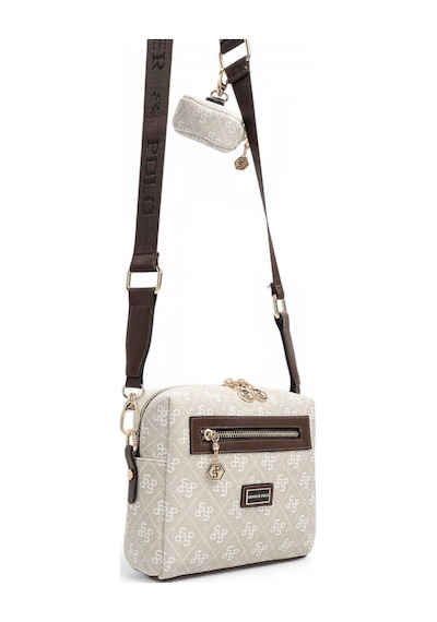 Silver & Polo Silver Polo Kadın Çapraz Çanta 1038 Taş- Açık Taba