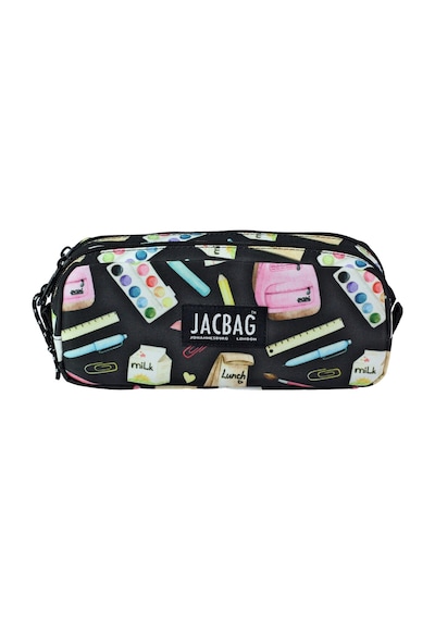 Jacbag Dual Pouch-iki Bölmeli Kalem Kutusu Dual Pouch-pastel Pop renkli