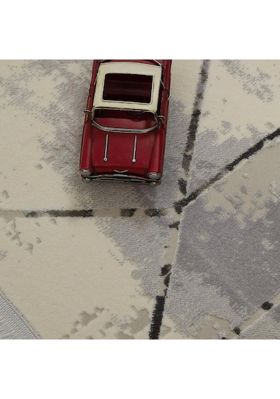 Hoom Rugs Lizbon 4511 Gri Modern Halı Gri