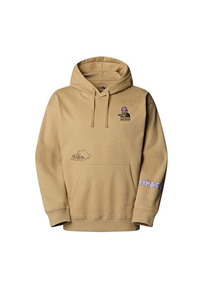 The North Face U Mountain Cleanup Oversized Hoodie Unisex Outdoor Sweatshirts Nf0a8c2vlk51 Haki Haki