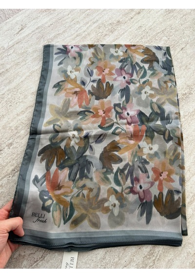 Belli Fresh Aura Şal 3723-24 gri
