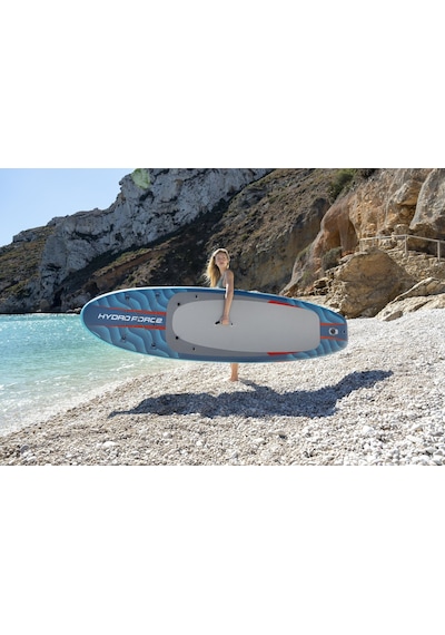 Hydro-force 10" X 33" X 6" / 3.05m X 84cm X 15cm Oceana 10" 2-in-1 Stand-up Paddleboard & Kayak Set