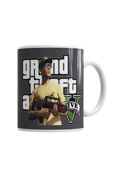 Gta San Andreas Grand Theft Auto Gta Kupa Bardak Porselen No34021 Karışık
