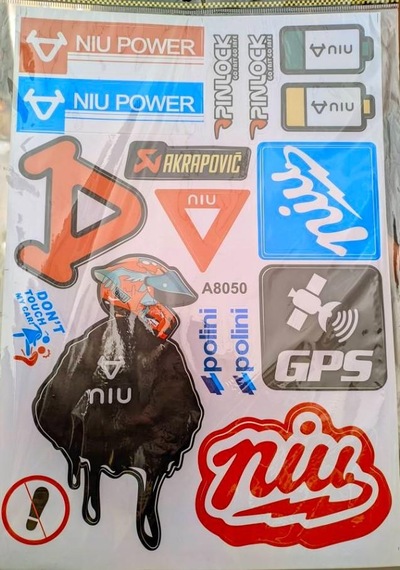 Araba, Motosiklet, Bisiklet, Kask Sponsor Sticker Seti, Çıkartma Etiketi A8050 Model Siyah
