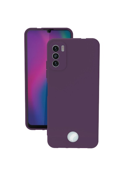 Reeder S19 Max Pro S Kılıf Kamera Korumalı Silikon Rubber Arka Kapak Mor