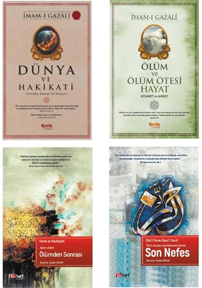Imam-ı Gazali Dünya Hakikati-kıyamet Ahiret-son nefes 4'lü set