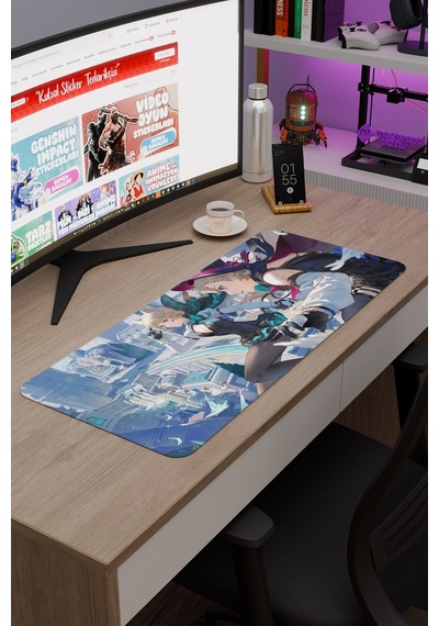 Lyney Genshin Impact Anime Gacha V1 - 70x30 Xl Gaming Mouse Pad Fare Altlığı